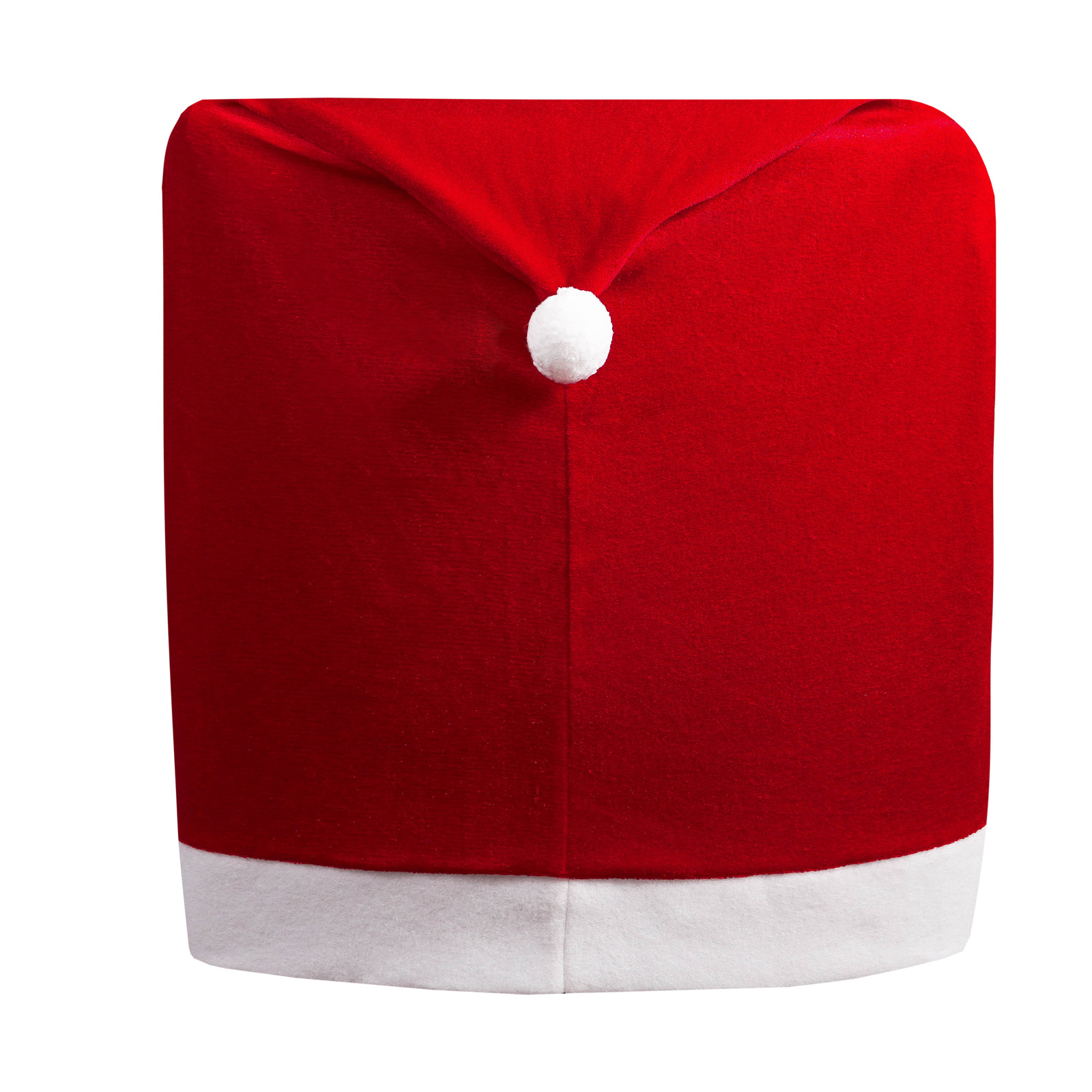 Santa hats Santa hat chair covers Red velvet chair covers Home chair decorations Dining room ambiance decorative chair covers | FREE SHIPPING