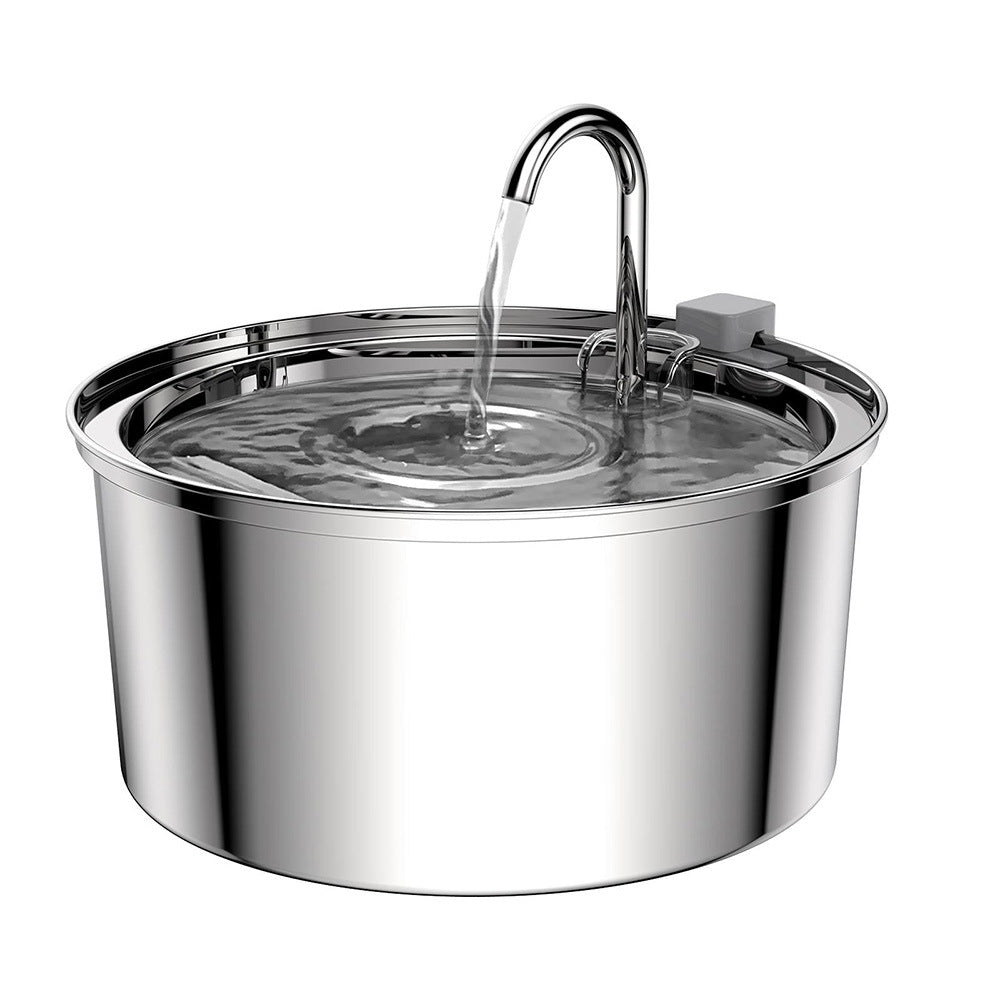 108oz Automatic Pet Water Fountain – Stainless Steel, Ultra-Quiet | 40% OFF, FREE SHIPPING