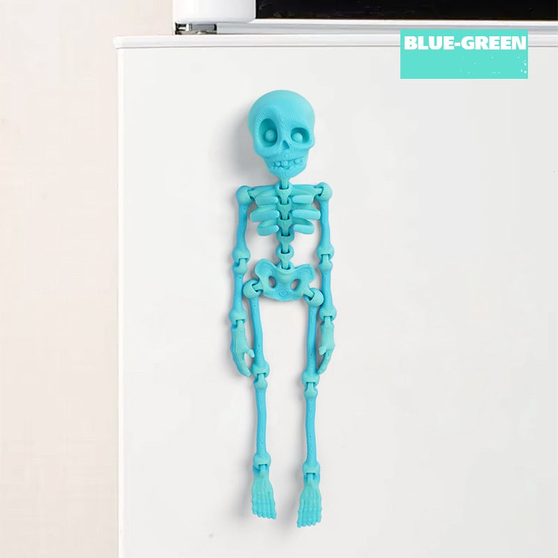 🎃 Skeleton Fridge Magnets – Poseable Halloween Decoration | 50% OFF, FREE SHIPPING