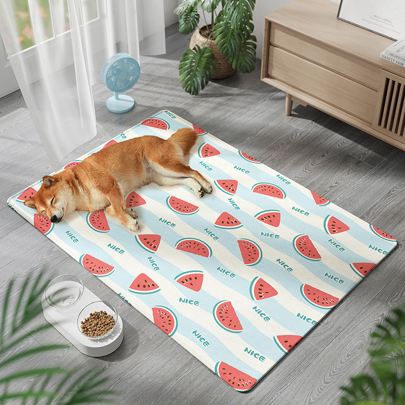 Pet Cooling Mat – Gel Ice Pad with Waterproof & Scratch-Resistant Cover