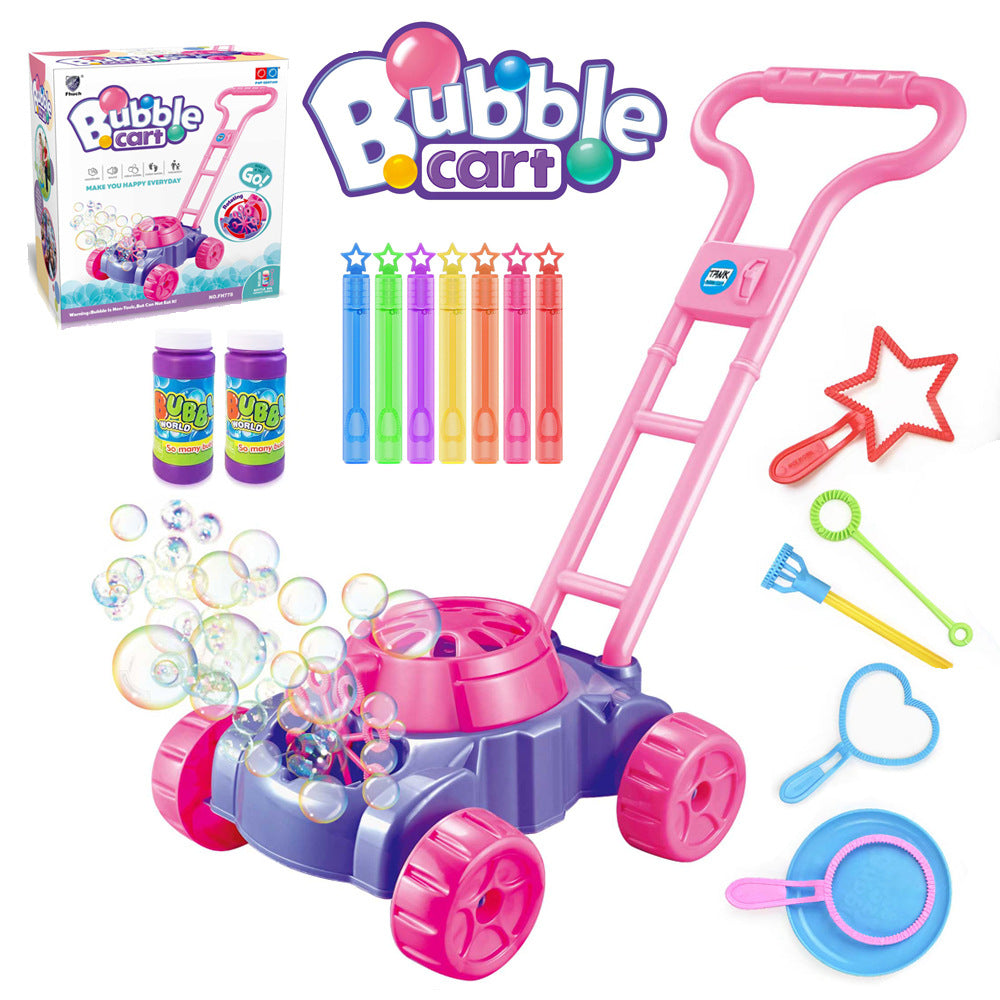 Bubble Lawn Mower – Push & Play Summer Toy for Toddlers | 50%OFF, $50 Savings, Free Shipping - TODAY ONLY!