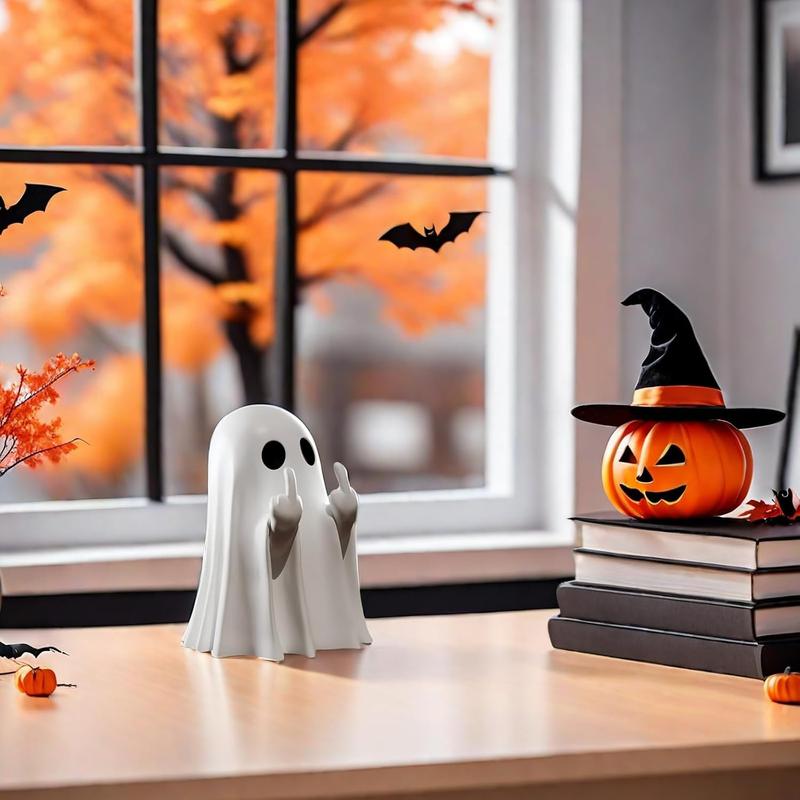 Ghost Design Ornament, Cute Ghost Decoration