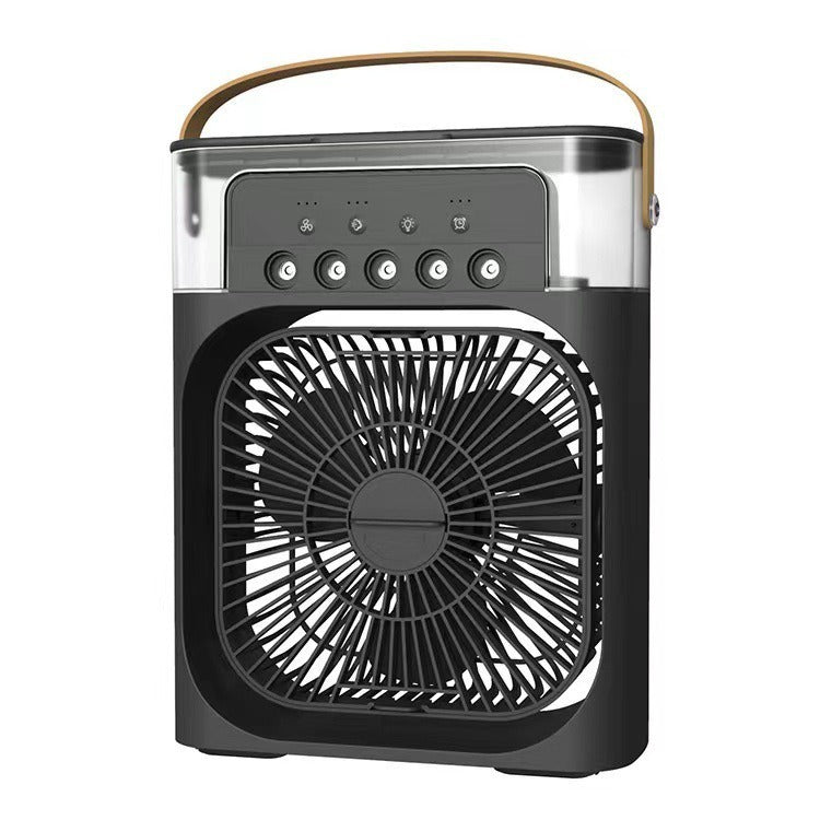 USB Fan, Misting Fan, Mini Evaporative Cooler with LED Light