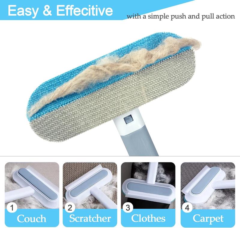 4-in-1 Reusable Pet Hair Remover Brush | FREE SHIPPING