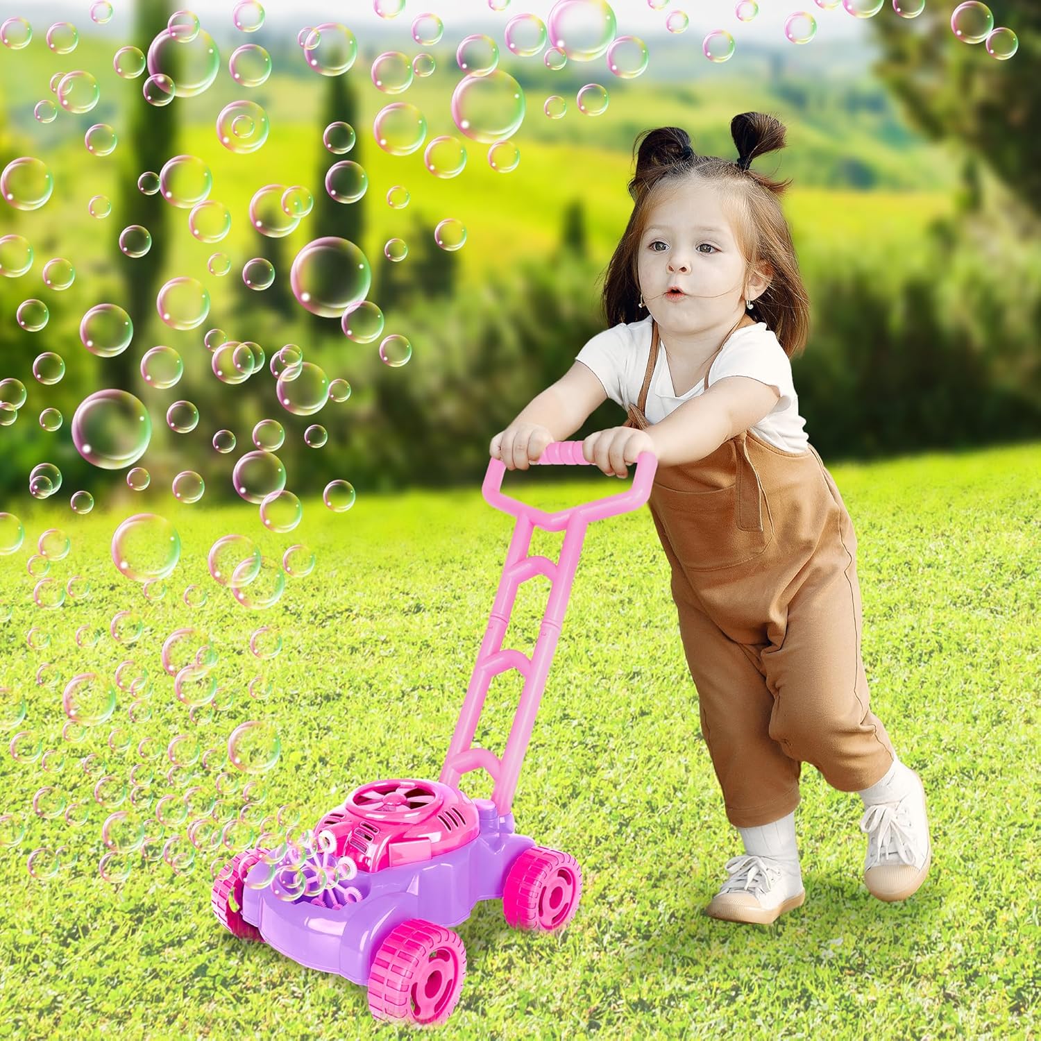 Bubble Lawn Mower – Push & Play Summer Toy for Toddlers | 50%OFF, $50 Savings, Free Shipping - TODAY ONLY!