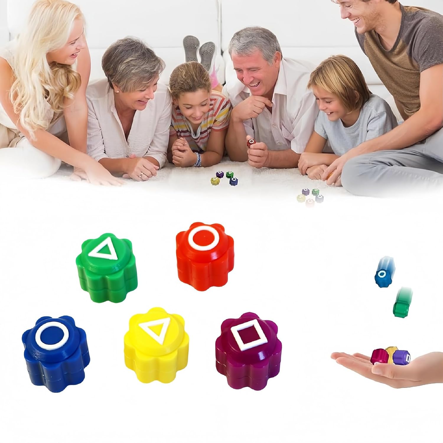 Korean Traditional Game Set – Gonggi, Jebi, Paeng‑y & Ddakji | 35% OFF, FREE SHIPPING