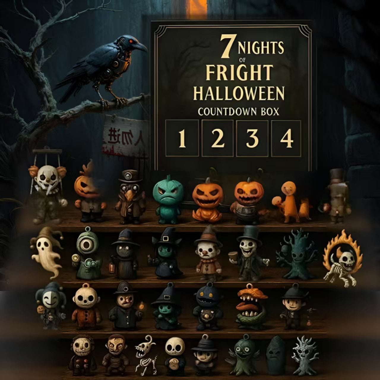 🎃 31 Nights of Fright – Halloween Countdown Box (2025 Edition) | 57% OFF, FREE SHIPPING