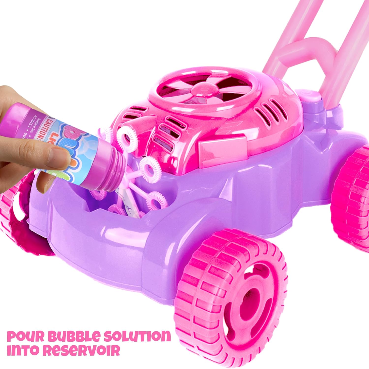 Bubble Lawn Mower – Push & Play Summer Toy for Toddlers | 50%OFF, $50 Savings, Free Shipping - TODAY ONLY!