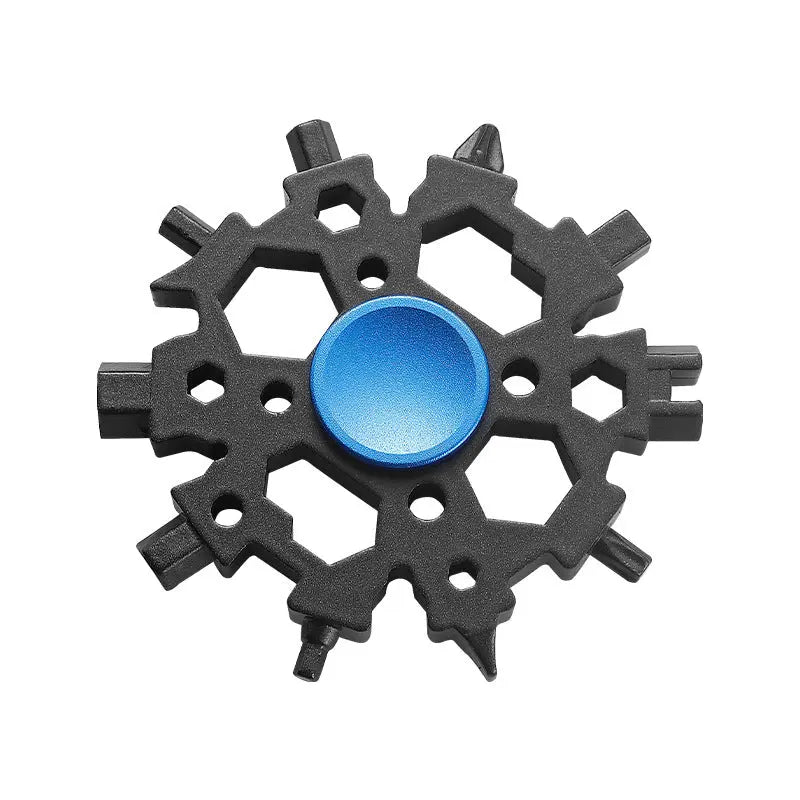 23-in-1 Snowflake Wrench Spinner – Fidget & Fix Anytime