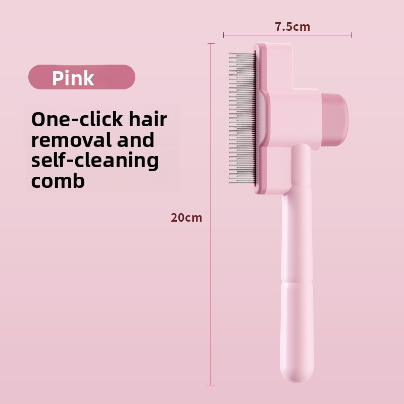 🐾 Tame That Fur Storm – Self-Cleaning Pet Grooming Brush for Dogs & Cats | Free Shipping