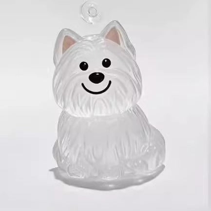 Pet Hair Memory Capsule – Keepsake Keychain in Cat & Dog Shapes