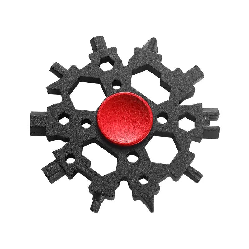 23-in-1 Snowflake Wrench Spinner – Fidget & Fix Anytime