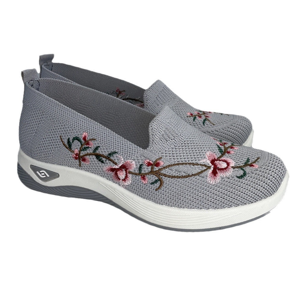 💥 Limited-Time Offer: Get 40% OFF Today! 💥Women's Embroidered Orthopedic Shoes – Style Meets All-Day Comfort