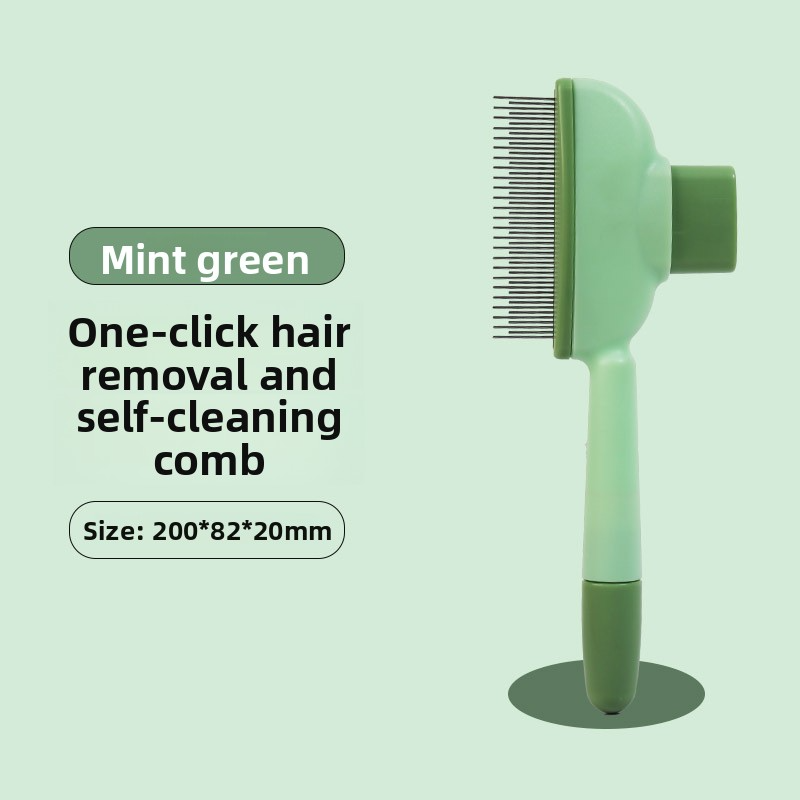 🐾 Tame That Fur Storm – Self-Cleaning Pet Grooming Brush for Dogs & Cats | Free Shipping