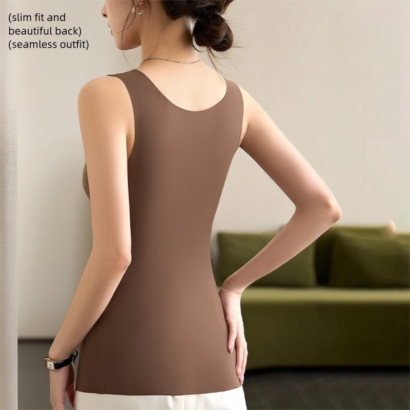 💖7A Antibacterial Jelly Bra Tank – Seamless, Warm & Soft Support for Women💖