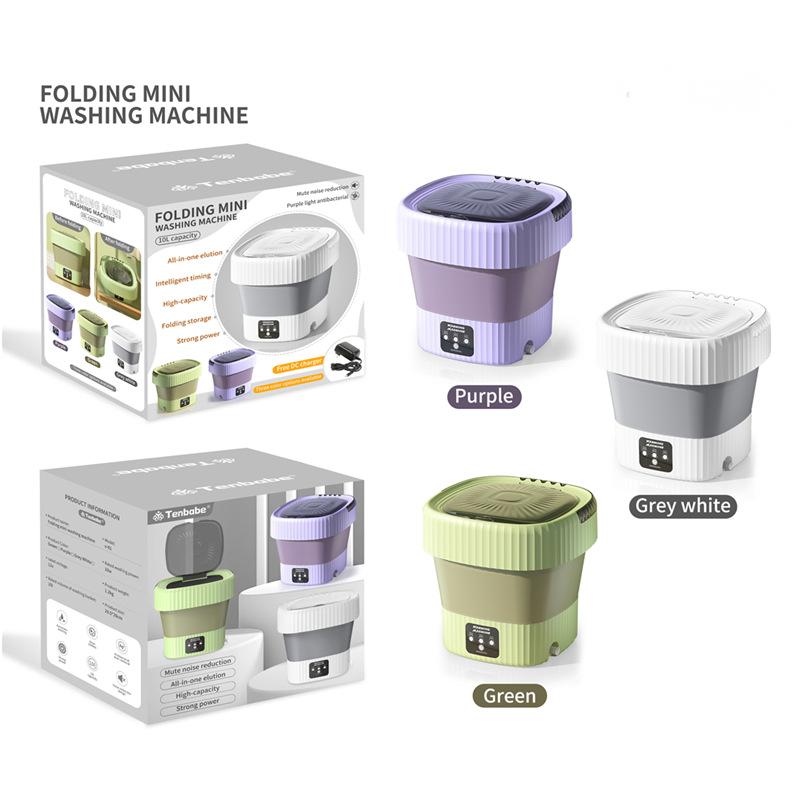 Folding Mini Washing Machine,Underwear and Socks Washing Machine | FREE SHIPPING