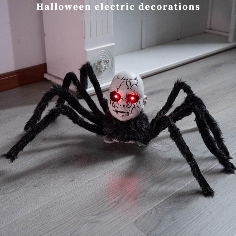 Halloween Electric Doll-Face Spider | FREE SHIPPING
