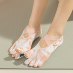 【Tie-Dye Art × Foot Aesthetics】Tie-Dye Five-Toe Yoga Socks | FREE SHIPPING