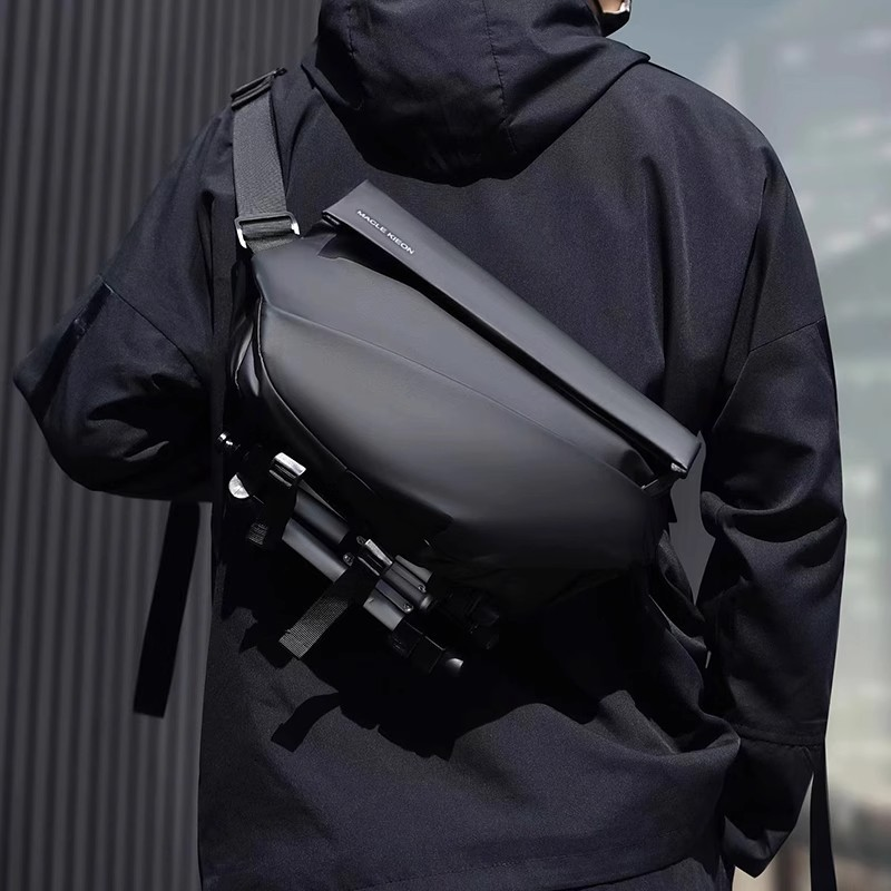 Commuter Chest Bag, Cycling Bag, Waterproof Motorcycle Bag, Large Capacity Sports Bag, Versatile Shoulder Bag | FREE SHIPPING