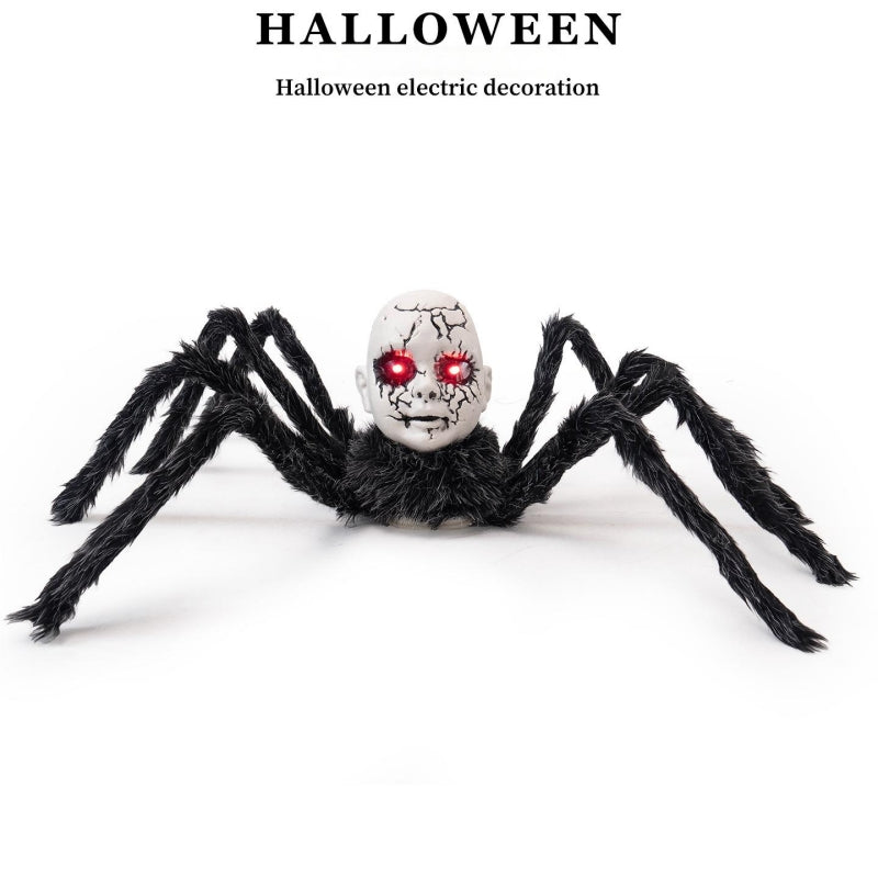 Halloween Electric Doll-Face Spider | FREE SHIPPING