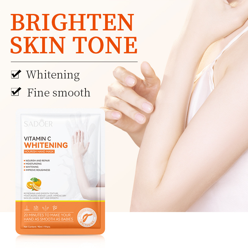 SADOER Vitamin C Brightening & Nourishing Hand Mask | FREE SHIPPING