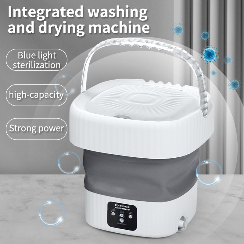 Folding Mini Washing Machine,Underwear and Socks Washing Machine | FREE SHIPPING