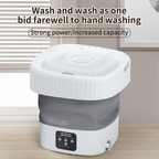 Folding Mini Washing Machine,Underwear and Socks Washing Machine | FREE SHIPPING