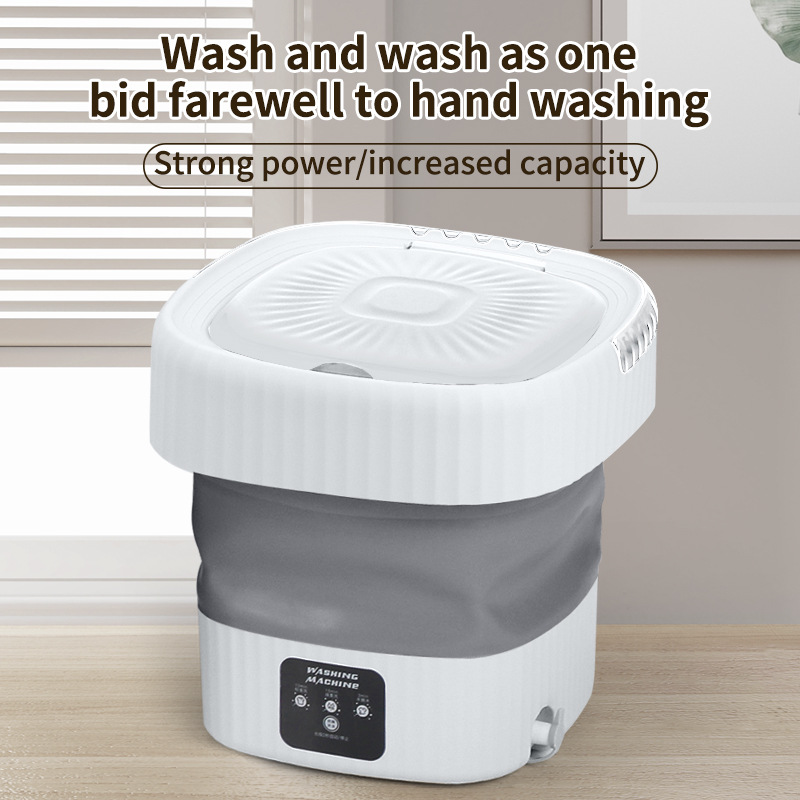 Folding Mini Washing Machine,Underwear and Socks Washing Machine | FREE SHIPPING