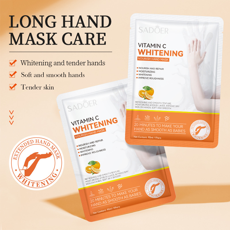 SADOER Vitamin C Brightening & Nourishing Hand Mask | FREE SHIPPING