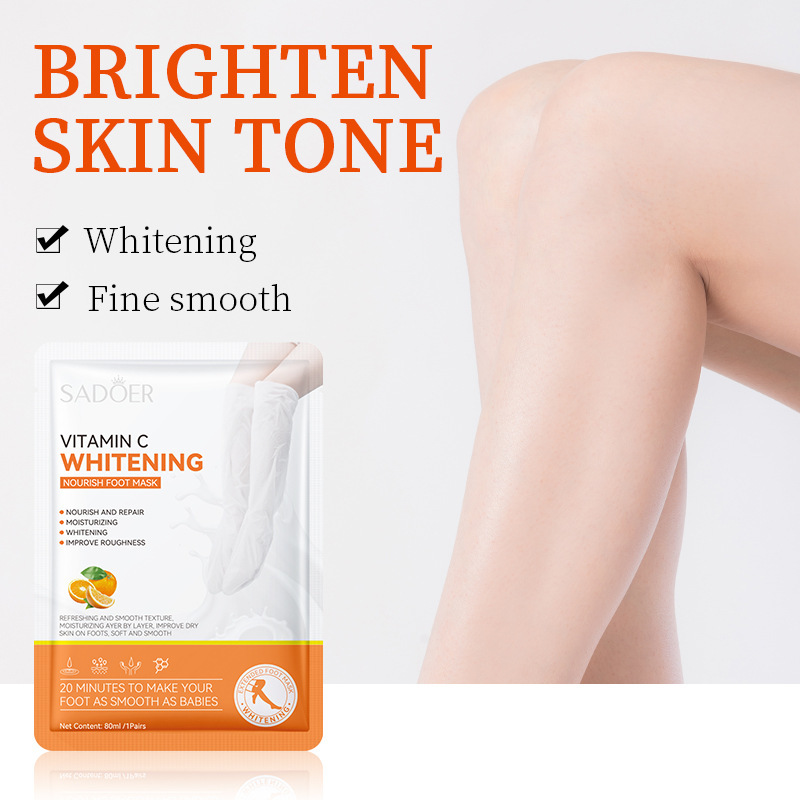 SADOER Vitamin C Brightening & Nourishing Foot Mask | FREE SHIPPING