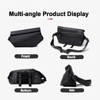 Commuter Chest Bag, Cycling Bag, Waterproof Motorcycle Bag, Large Capacity Sports Bag, Versatile Shoulder Bag | FREE SHIPPING