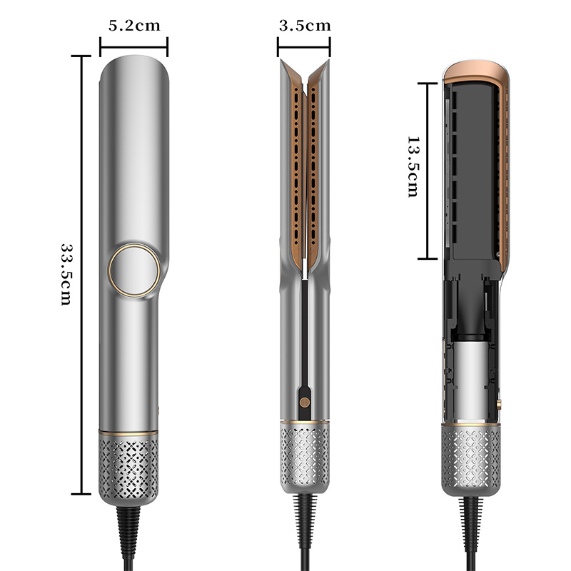 Hair Straightener,2 in 1 Wet to Dry Hair Dryer and Straightener | Waving,Curling & Styling,Flat Iron Hair Ceramic Flat Iron with LCD Display | FREE SHIPPING