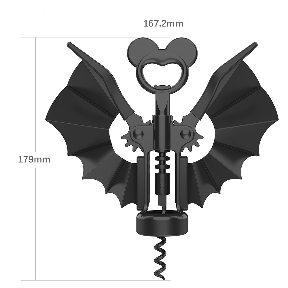 2-in-1 Wine and Beer Bottle Opener, Bat-Shaped Bottle Opener, Creative Bottle Opener | FREE SHIPPING