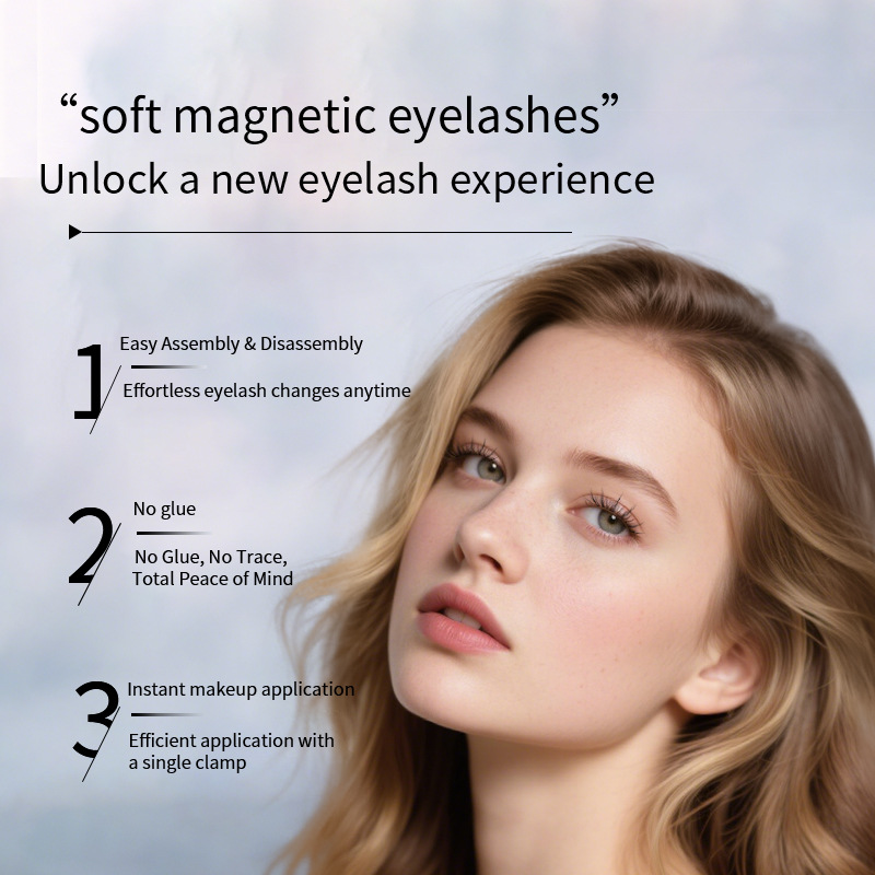 Soft Magnetic False Eyelashes | FREE SHIPPING