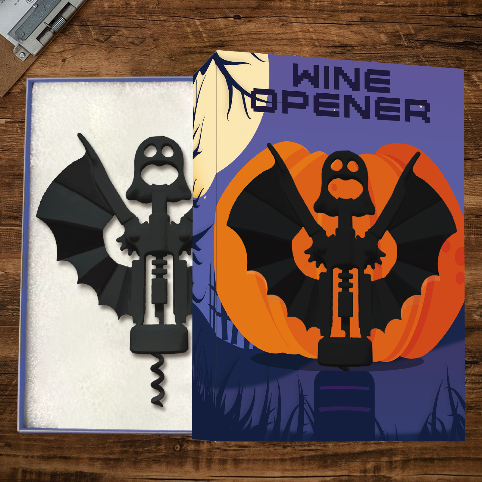 2-in-1 Wine and Beer Bottle Opener, Bat-Shaped Bottle Opener, Creative Bottle Opener | FREE SHIPPING