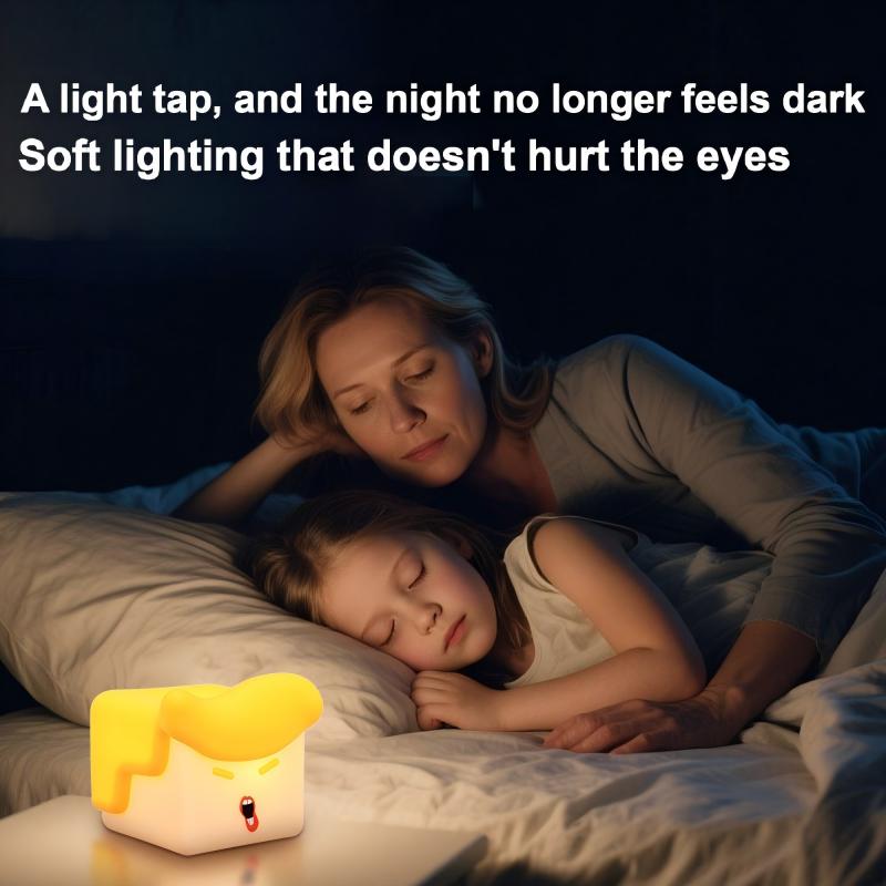 Creative Silicone Night Light USB Rechargeable Eye-Friendly Night Light | FREE SHIPPING