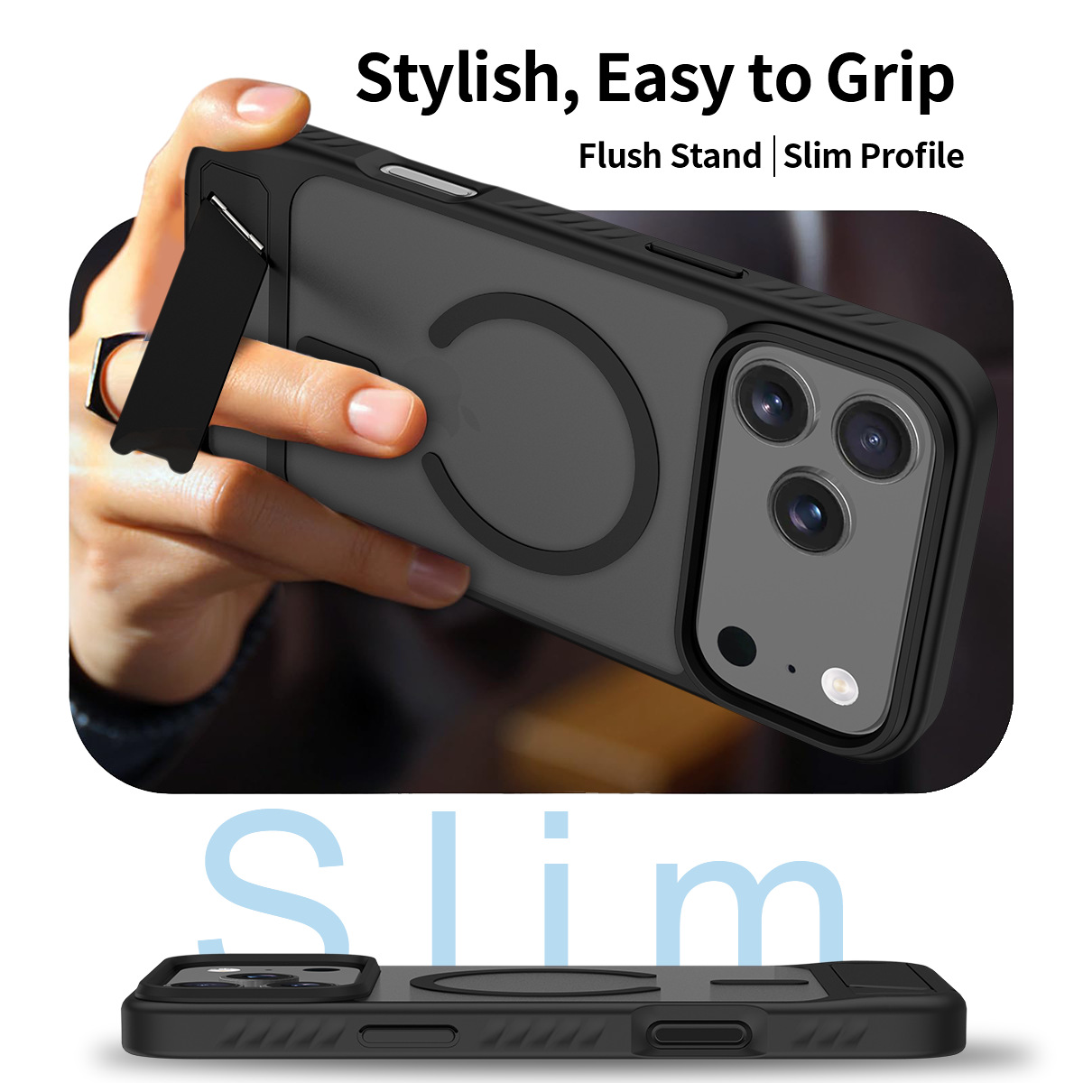 iPhone 17 Series 2-in-1 Magnetic Drop-Proof Phone Case | FREE SHIPPING
