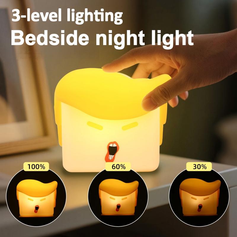 Creative Silicone Night Light USB Rechargeable Eye-Friendly Night Light | FREE SHIPPING