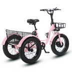 Electric bicycles and three wheeled electric bicycles are convenient shopping carts for grocery shopping, foldable for easy storage, and the preferred choice for long endurance and comfortable living | FREE SHIPPING