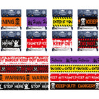 Halloween Decorations,Halloween Caution Tape,Halloween Tape Bundle Creepy Banner Party Decor | FREE SHIPPING