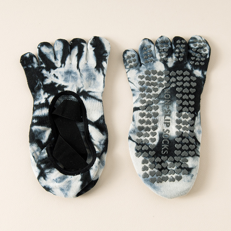 【Tie-Dye Art × Foot Aesthetics】Tie-Dye Five-Toe Yoga Socks | FREE SHIPPING