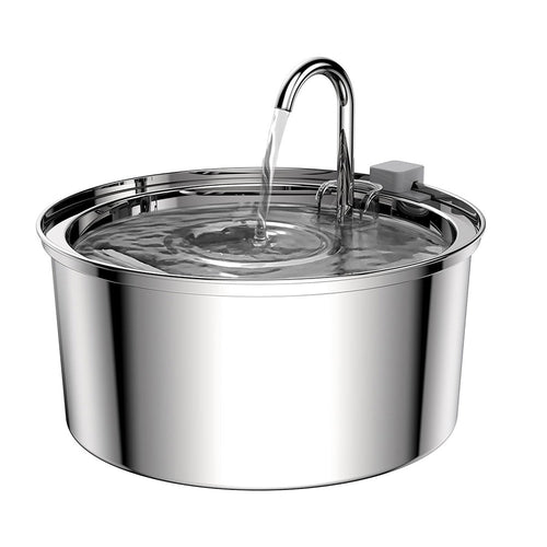 108oz Automatic Pet Water Fountain – Stainless Steel, Ultra-Quiet | 40% OFF, FREE SHIPPING
