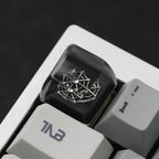 Artisan Skull Resin Keycap – Handmade SA Profile 1U for MX Switch Mechanical Keyboards | 33% OFF, FREE SHIPPING