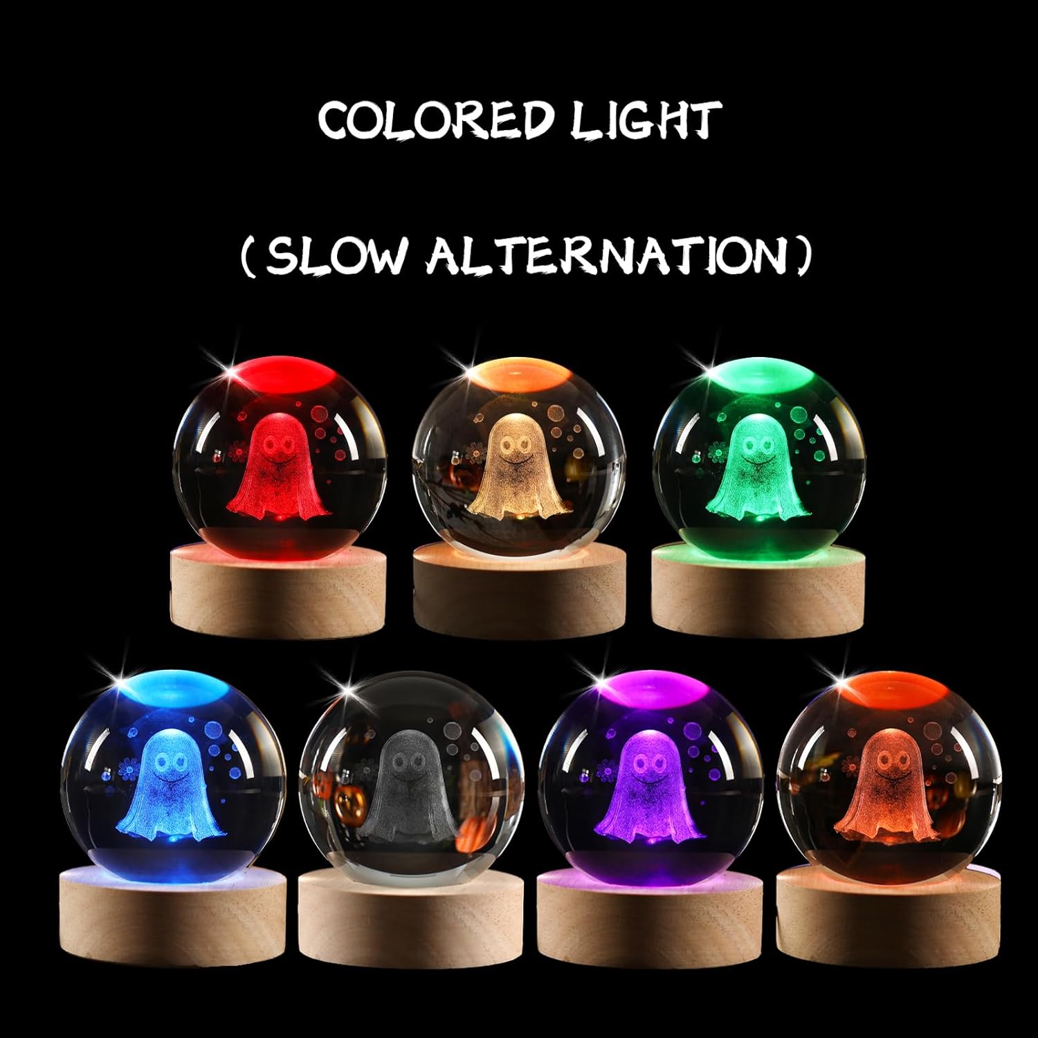 👻 Halloween Ghost Crystal Night Light – Spooky & Cute Decor | 50% OFF, FREE SHIPPING, BUY MORE SAVE MORE
