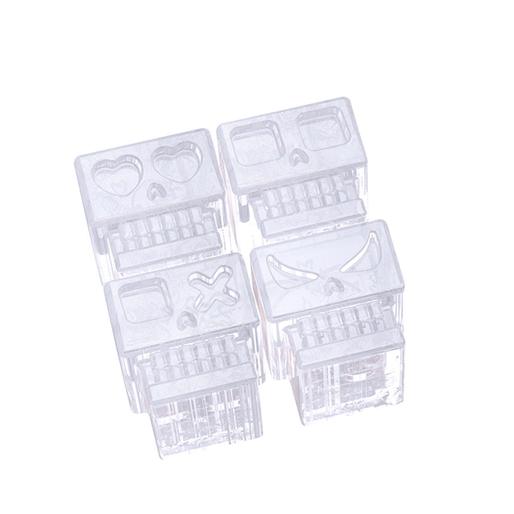 💀 Skull Ice Mold Tray with Lid – 4 Cavities for Whiskey & Cocktails | 50% OFF, FREE SHIPPING