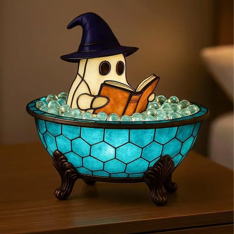 👻 Ghost Bubble Bath Lamp – Spooky Halloween Night Light | 57% OFF, FREE SHIPPING