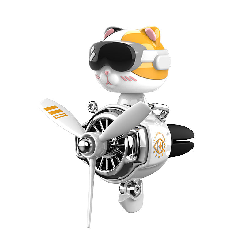 ✈️ Bear Pilot Car Freshener – Cute Teddy Air Vent Clip | 33% OFF, FREE SHIPPING