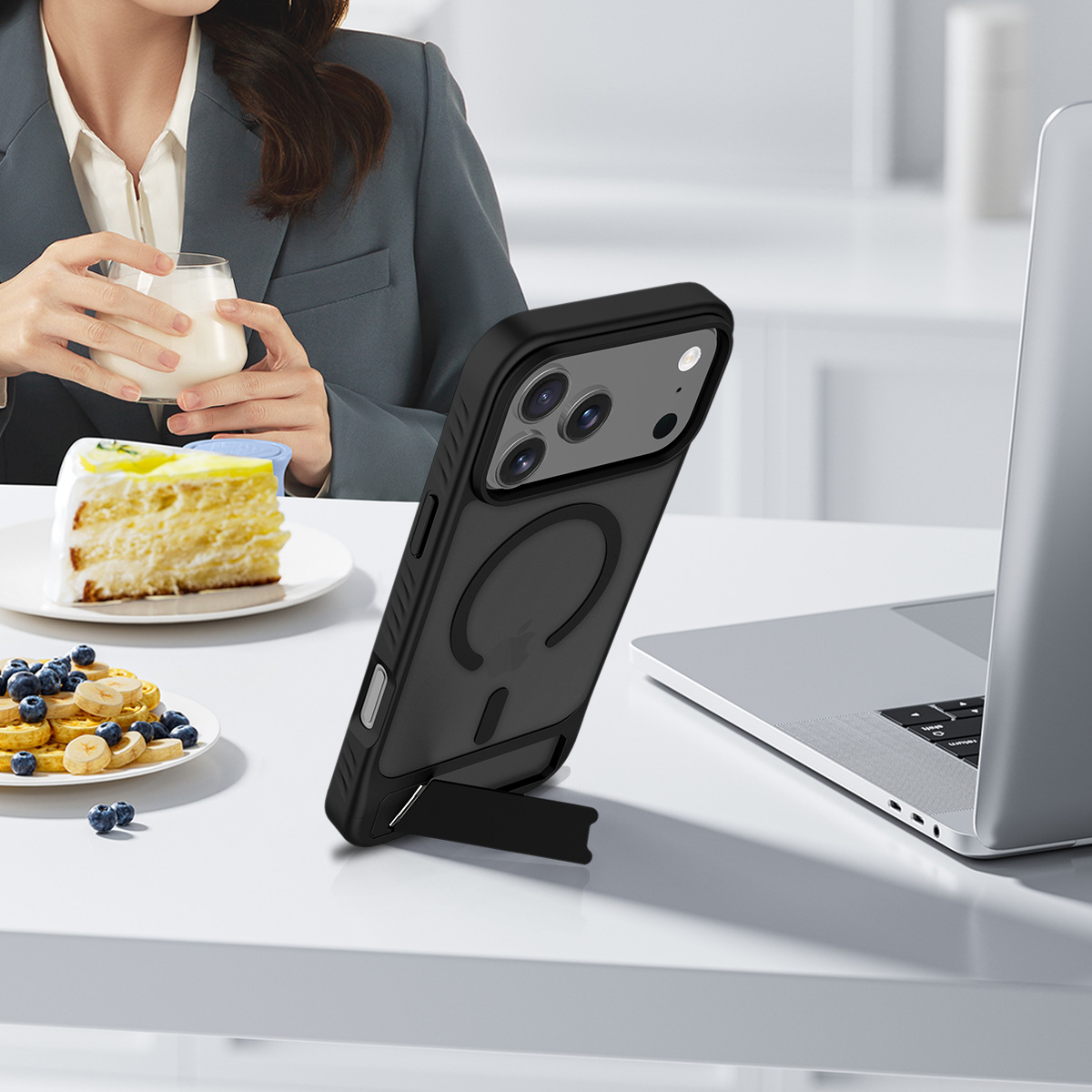 iPhone 17 Series 2-in-1 Magnetic Drop-Proof Phone Case | FREE SHIPPING