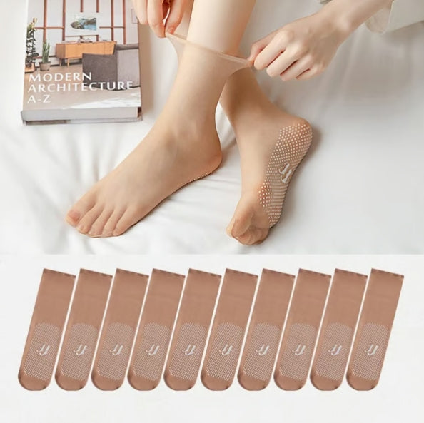 ✨No-Snag Invisible Sheer Socks for Women – Anti-Slip, Ultra-Thin & Transparent✨