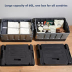 Camping Box With Folding Seat, Outdoor Car Fishing Bench